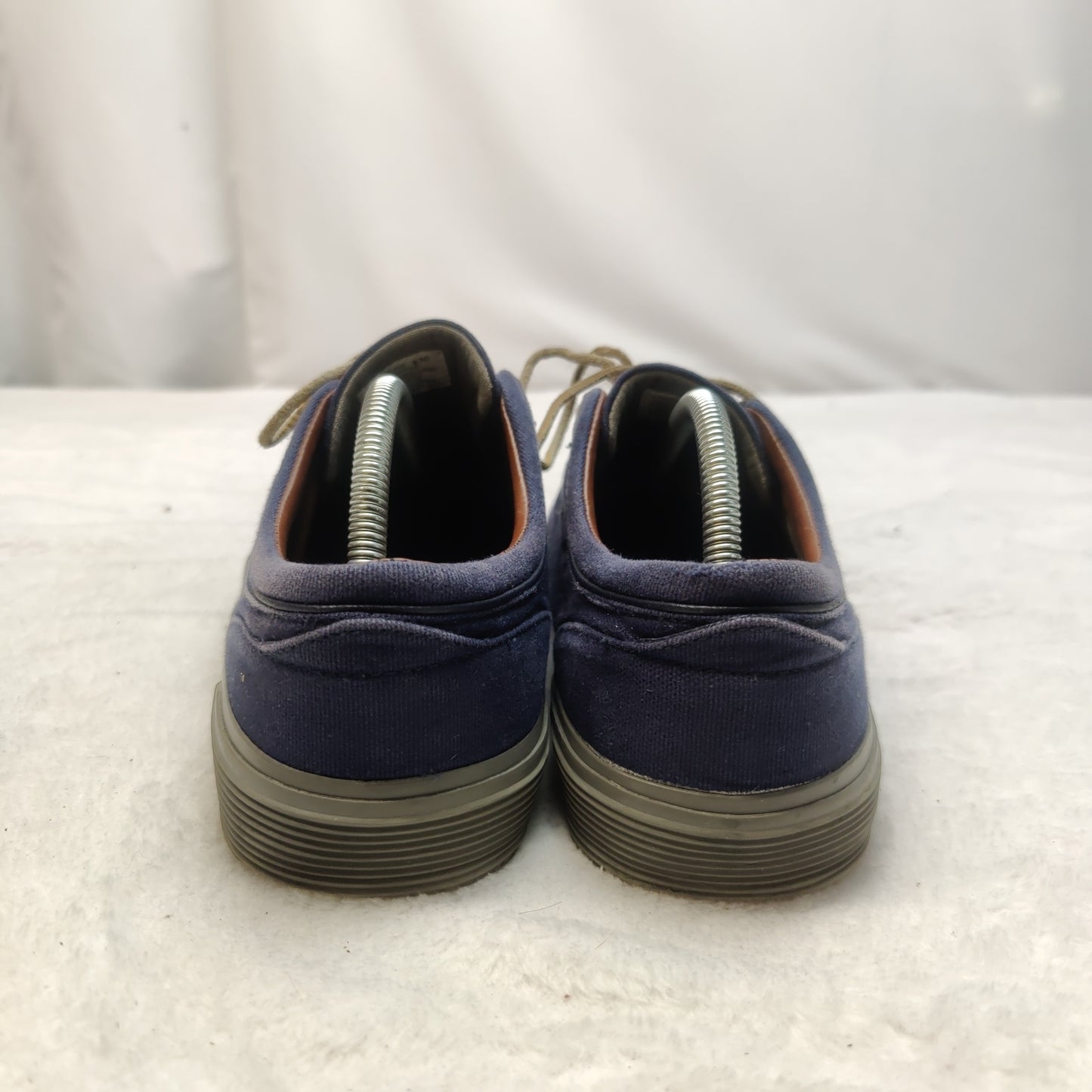 Polo Ralph Lauren Faxon Low Blue Casual Sneaker Shoes Men UK 8.5 EU 42.5