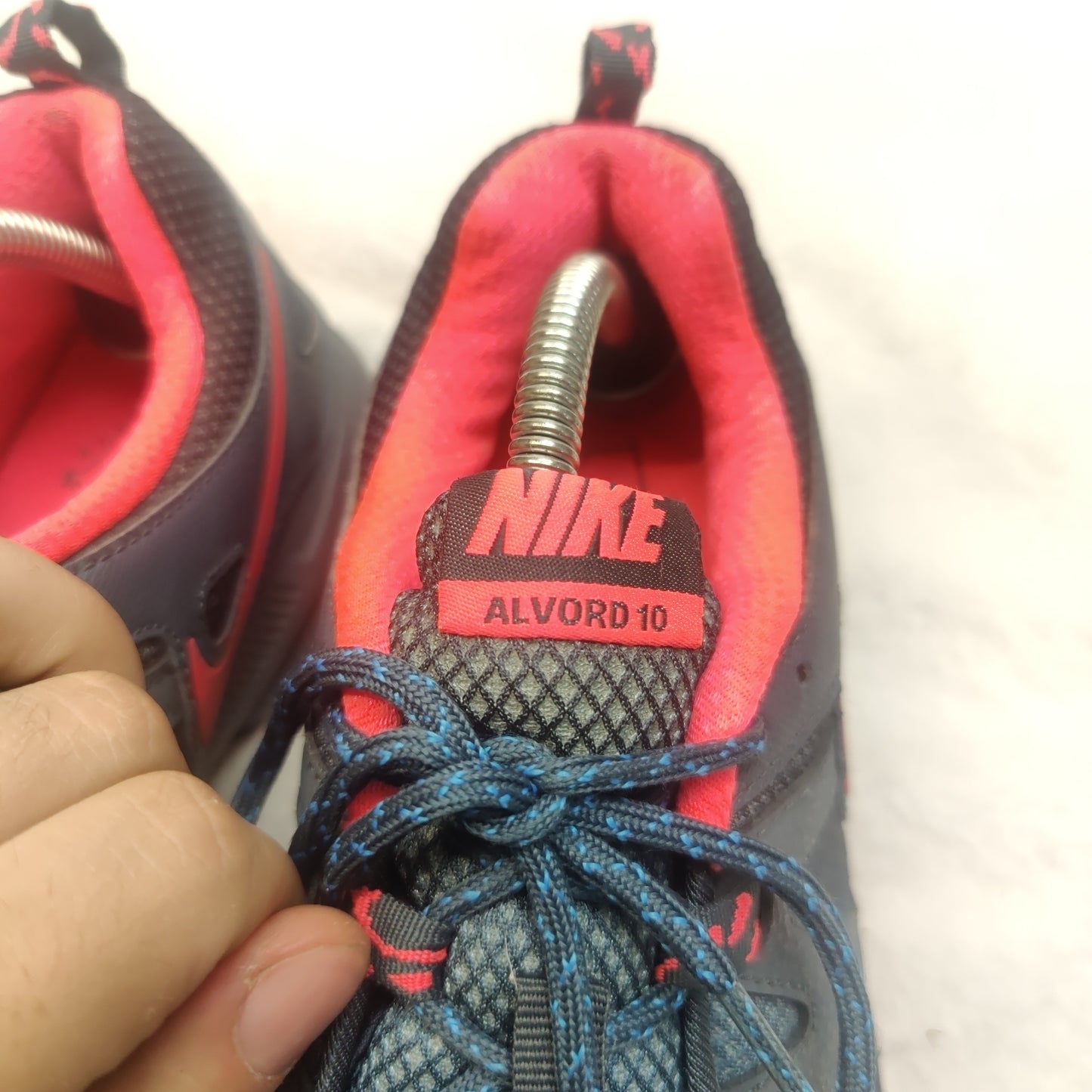 Nike Buty Air Alvord Grey Blue Sneaker Trainers Shoes Men UK 8.5 EU 43