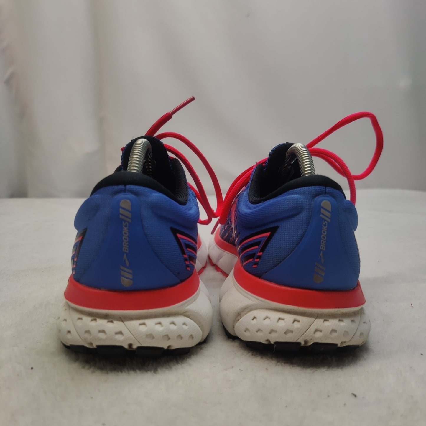 Brooks Ghost 13 Blue Red Sneaker Trainers Shoes Women UK 8 EU 42