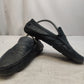 Prada Vintage Navy Blue Leather Moccasin Loafer Casual Shoes Size UK 8 EU 42