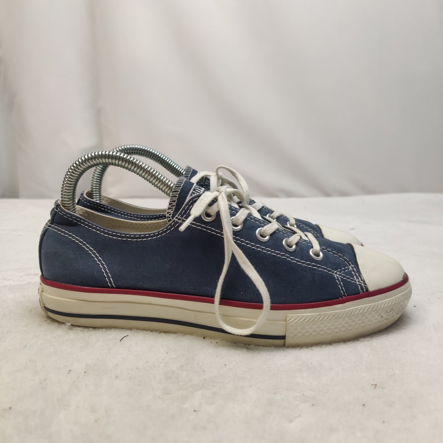 Converse All Star Blue Canvas Sneakers Shoes Women Size UK 5 EU 38