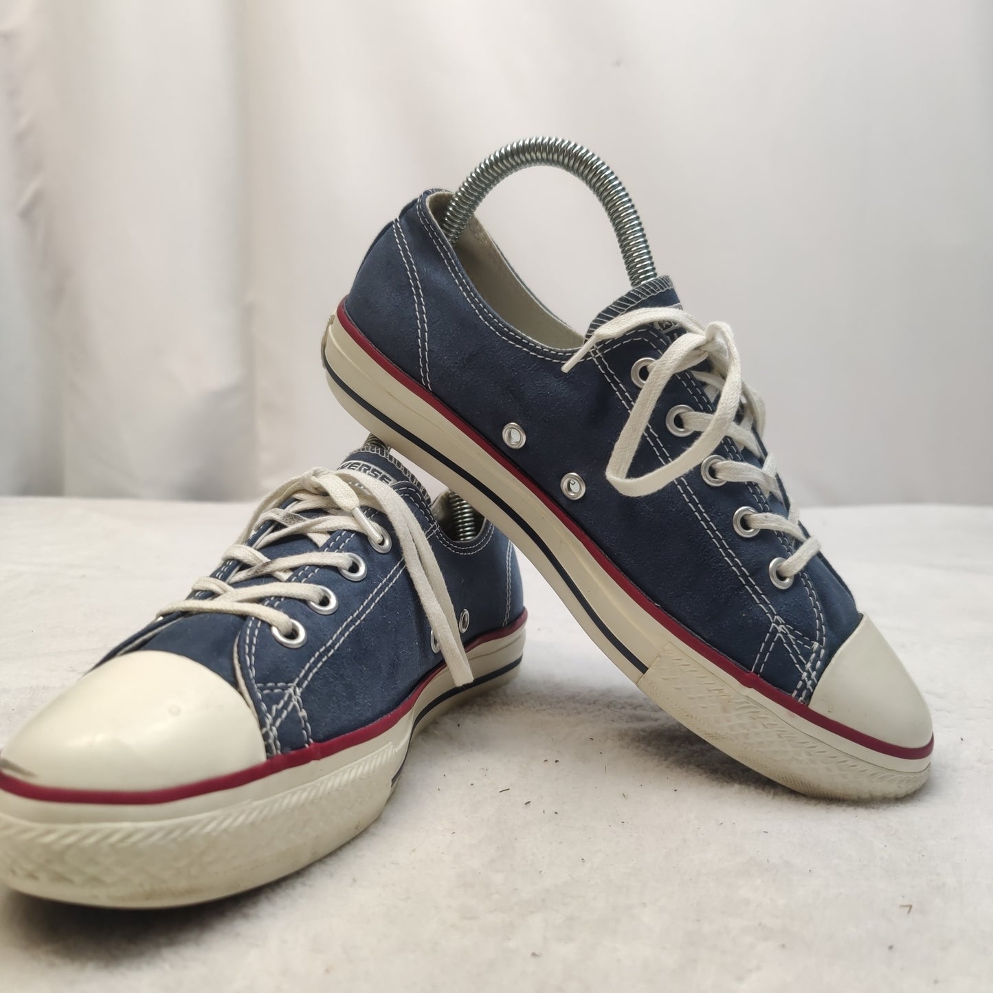 Converse All Star Blue Canvas Sneakers Shoes Women Size UK 5 EU 38