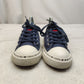 Replay Rock and Roll Blue Canvas Sneaker Shoes Kids Boys Girls UK 2 EU 34