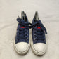 Replay Rock and Roll Blue Canvas Sneaker Shoes Kids Boys Girls UK 2 EU 34