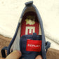 Replay Rock and Roll Blue Canvas Sneaker Shoes Kids Boys Girls UK 2 EU 34