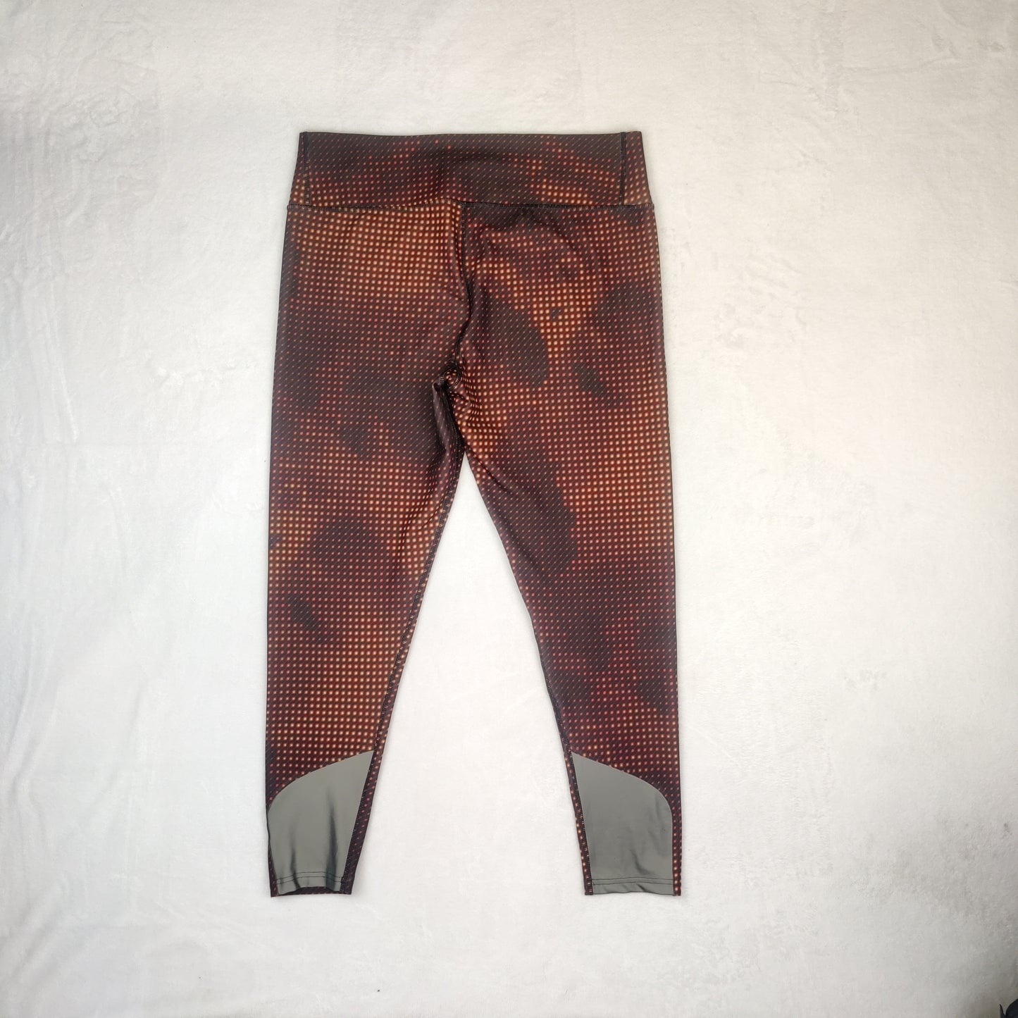 Adidas Climalite Techfit Red/Black Leggings Women Size XL UK 20-22