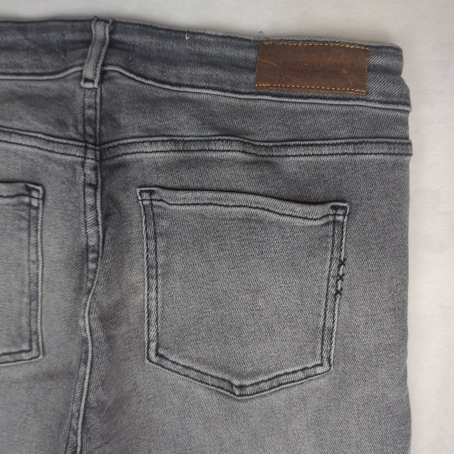 Scotch & Soda La Bohemienne Mid Rise Skinny Grey Denim Jeans Men W30 L30