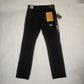 Farah Black Straight Stretch Denim Jeans Men W34 L34 ~ NWT