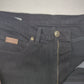 Farah Black Straight Stretch Denim Jeans Men W34 L34 ~ NWT