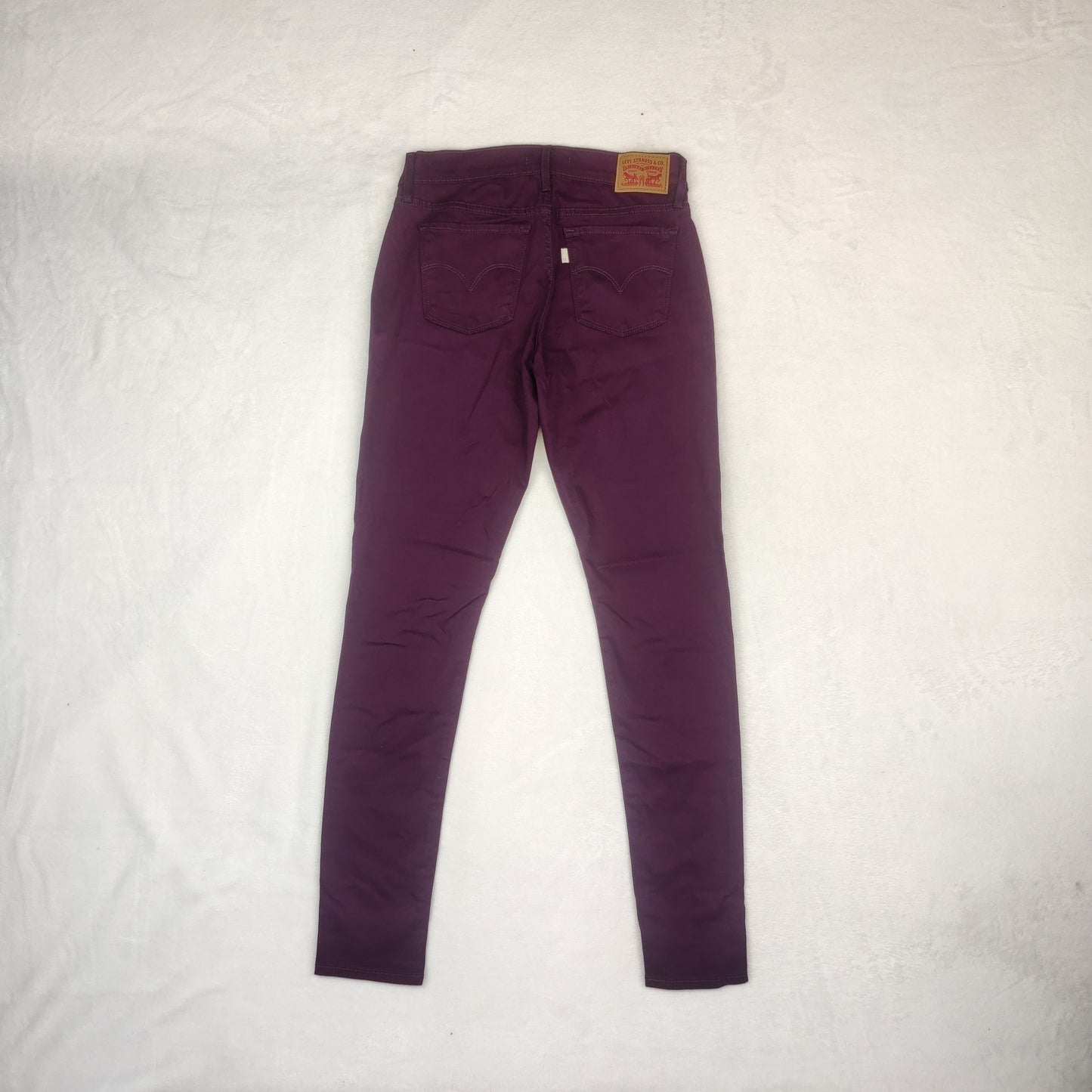 Levi's 710 Super Skinny Fit Purple Jeans Women W28 L30