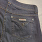 Hudson USA Vintage Dark Blue Bootcut Jeans Women W34 L32