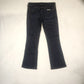 Hudson USA Vintage Dark Blue Bootcut Jeans Women W34 L32
