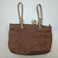 Michael Kors Brown Leather Shoulder Tote Bag Handbag Women