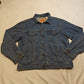 Levi Strauss Blue Denim Trucker Jacket Relaxed Fit Men Large 70507 VGC