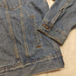 Levi Strauss Blue Denim Trucker Jacket Relaxed Fit Men Large 70507 VGC