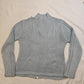 Philippe Le Bac Vintage Full Zip Blue Jumper Women Size Large XL