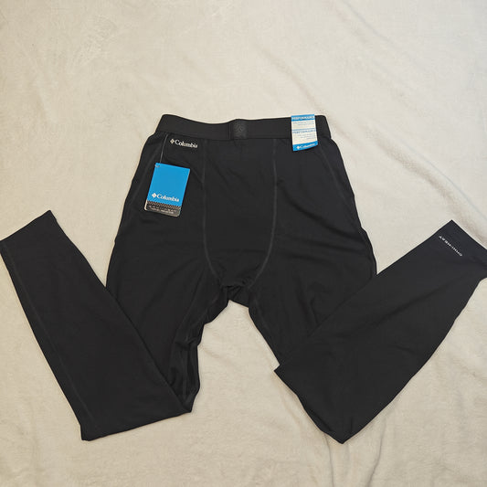 Columbia Leggings Black Omni-Heat Compression Baselayer Men Size Medium