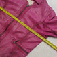 Trapper Queens Pink Clamor Lamb Leather Jacket Women Size 40