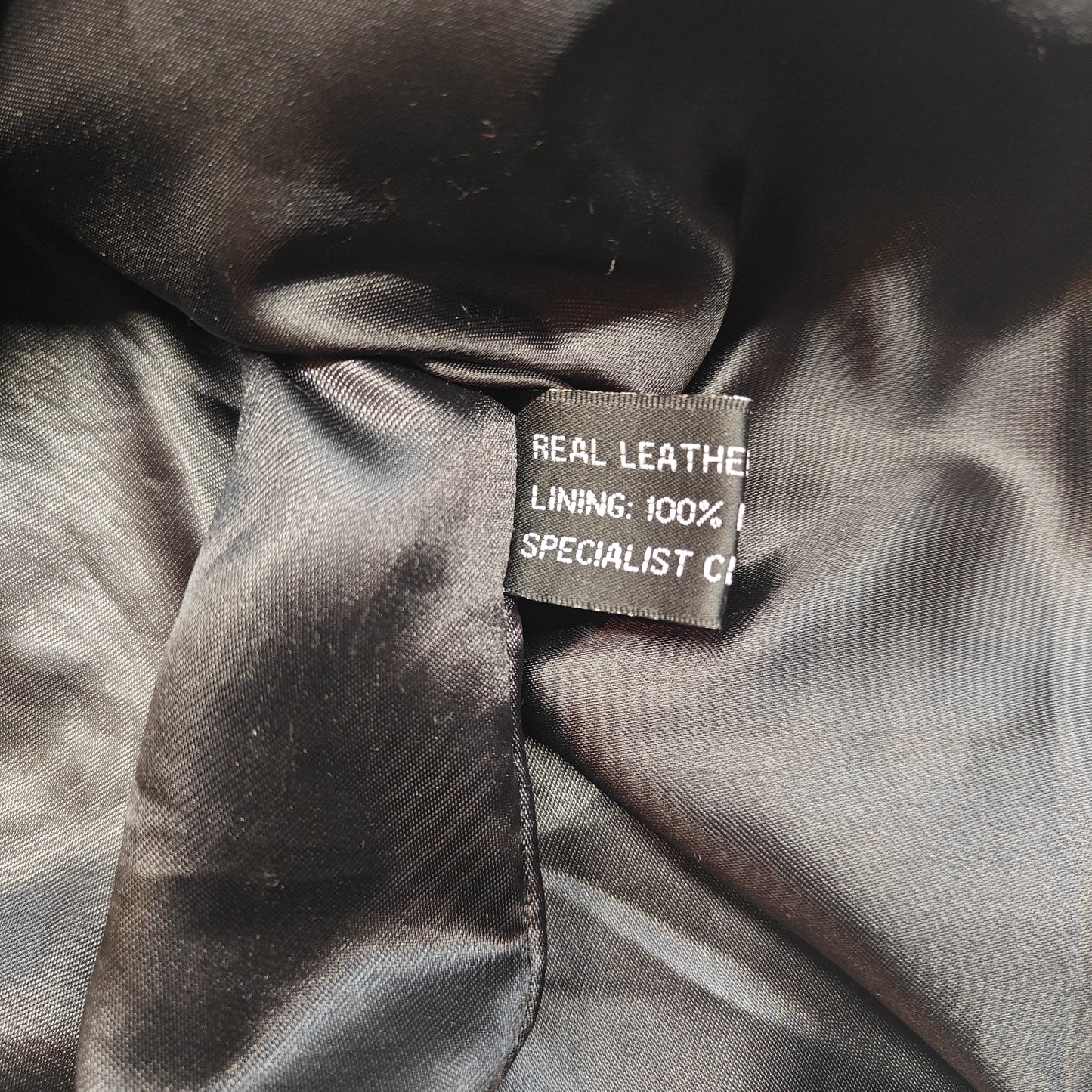 Route 66 Vintage Black Real Leather Jacket Men Size 2XL