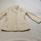 Wilson's White Genuine Leather Button Up Jacket Women Size Small