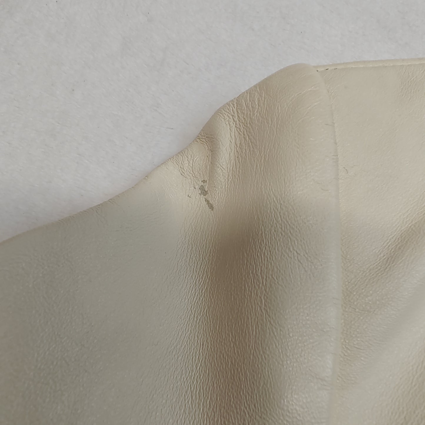 Wilson's White Genuine Leather Button Up Jacket Women Size Small