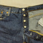 Levi's 501 Regular Straight Fit Blue Denim Cotton Jeans Men Size W36/L31