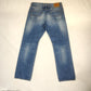 Tommy Hilfiger Brooklyn Regular Straight Fit Blue Jeans Men Size W36/L34