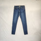 Levi's 710 Super Skinny Stretch Blue Stonewash Denim Jeans Women W30/L32