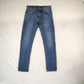 Diesel Slim Fit Blue Stonewash Denim Cotton Jeans Men Size W30/L32