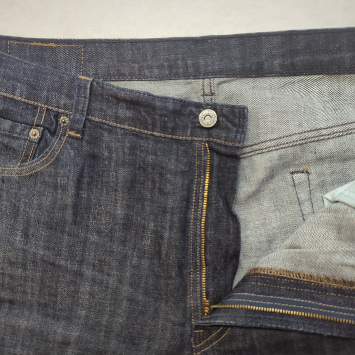 Levi's 559 Vintage Relaxed Straight Fit Dark Blue Denim Jeans Men W36/L30