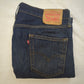 Levi's 514 Regular Straight Fit Blue Denim Cotton Jeans Men Size W34/L30