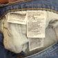 Levi's 505 Relaxed Straight Fit Blue Stonewash Denim Jeans Men Size W34/L30