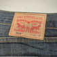 Levi's 504 Regular Straight Dark Blue Denim Jeans Men Size  W36/L30