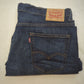 Levi's 569 Loose Straight Fit Dark Blue Denim Jeans Men Size W36/L30
