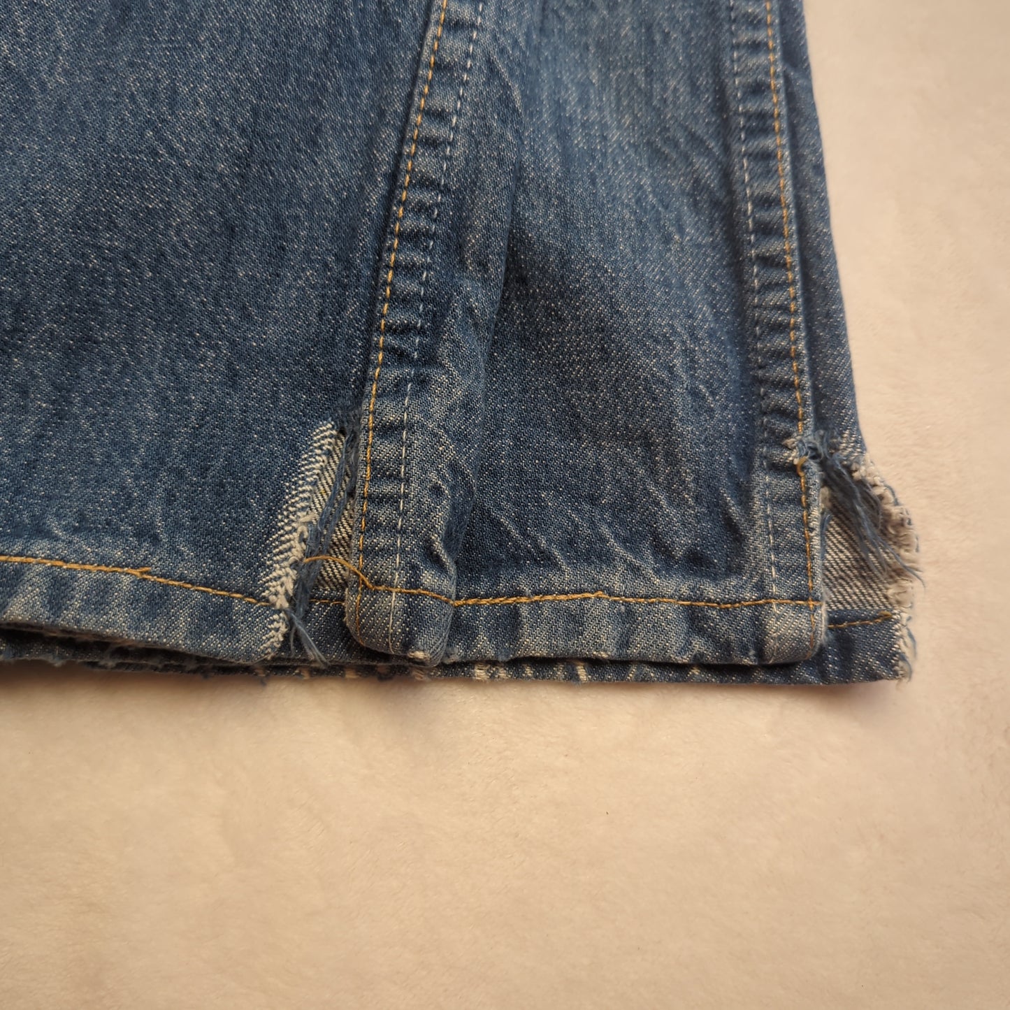 Levi's 507 04 Vintage Bootcut Blue Stonewash Denim Cotton Jeans Men Size W32/L32