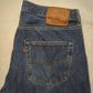 Levi's 501 Regular Straight Fit Stonewash Blue Denim Jeans Men Size W36/L32