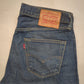 Levi's 501 Regular Straight Fit Stonewash Blue Denim Jeans Men Size W34/L38