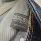 Diesel Hudson Bootcut Blue Stonewash Denim Jeans Men Size W32/L30