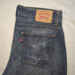 Levi's 512 Slim Tapered Blue Stonewash Denim Jeans Men Size W36/L34
