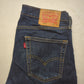 Levi's 514 Regular Straight Fit Blue Denim Jeans Men Size W31/L32