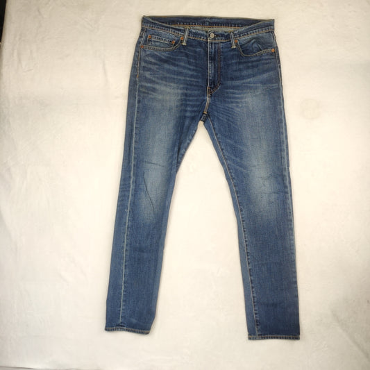 Levi's 510 Skinny Fit Blue Stonewash Denim Jeans Men Size W36/L34