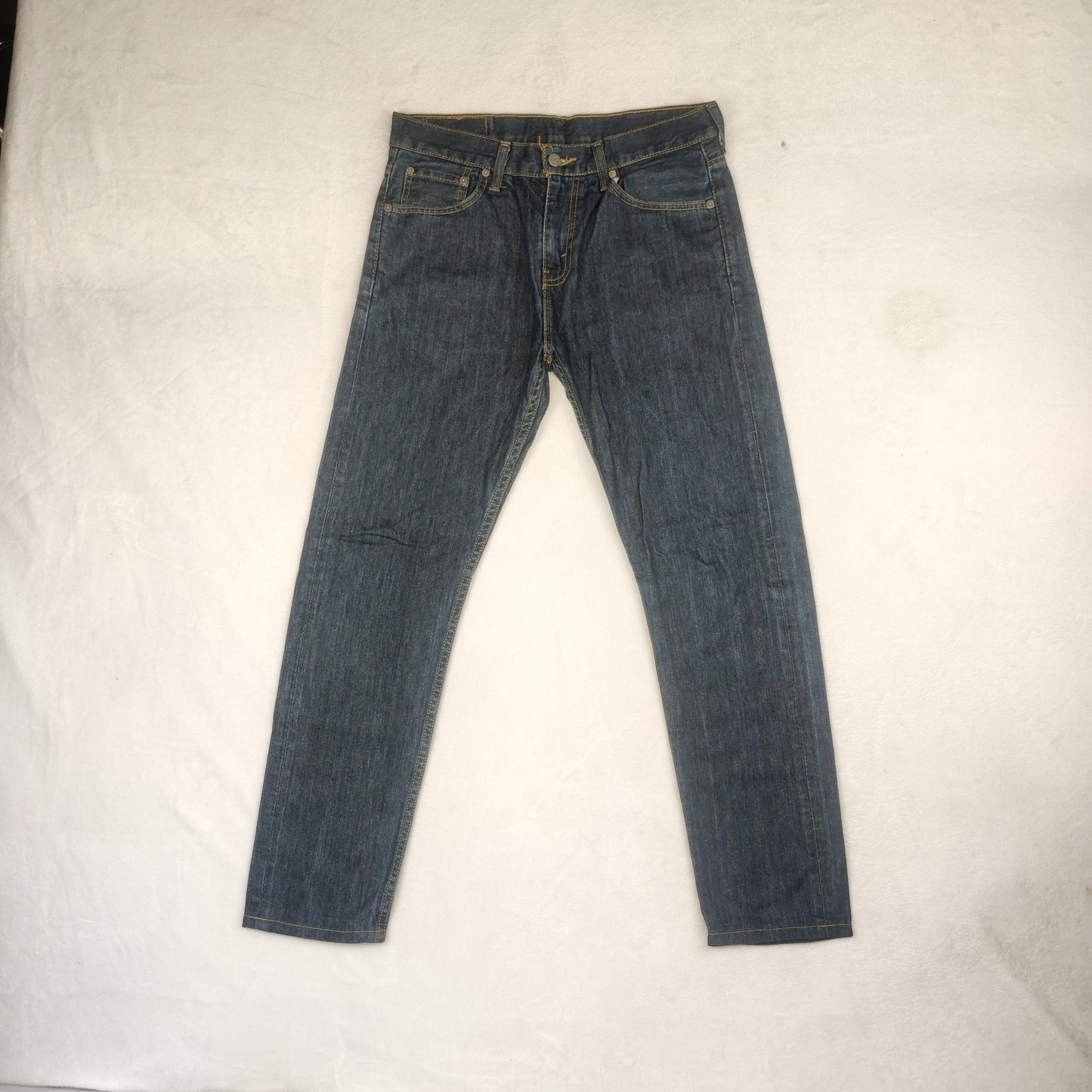 Levi's 508 Tapered Dark Blue Stonewash Denim Jeans Men Size W30/L30