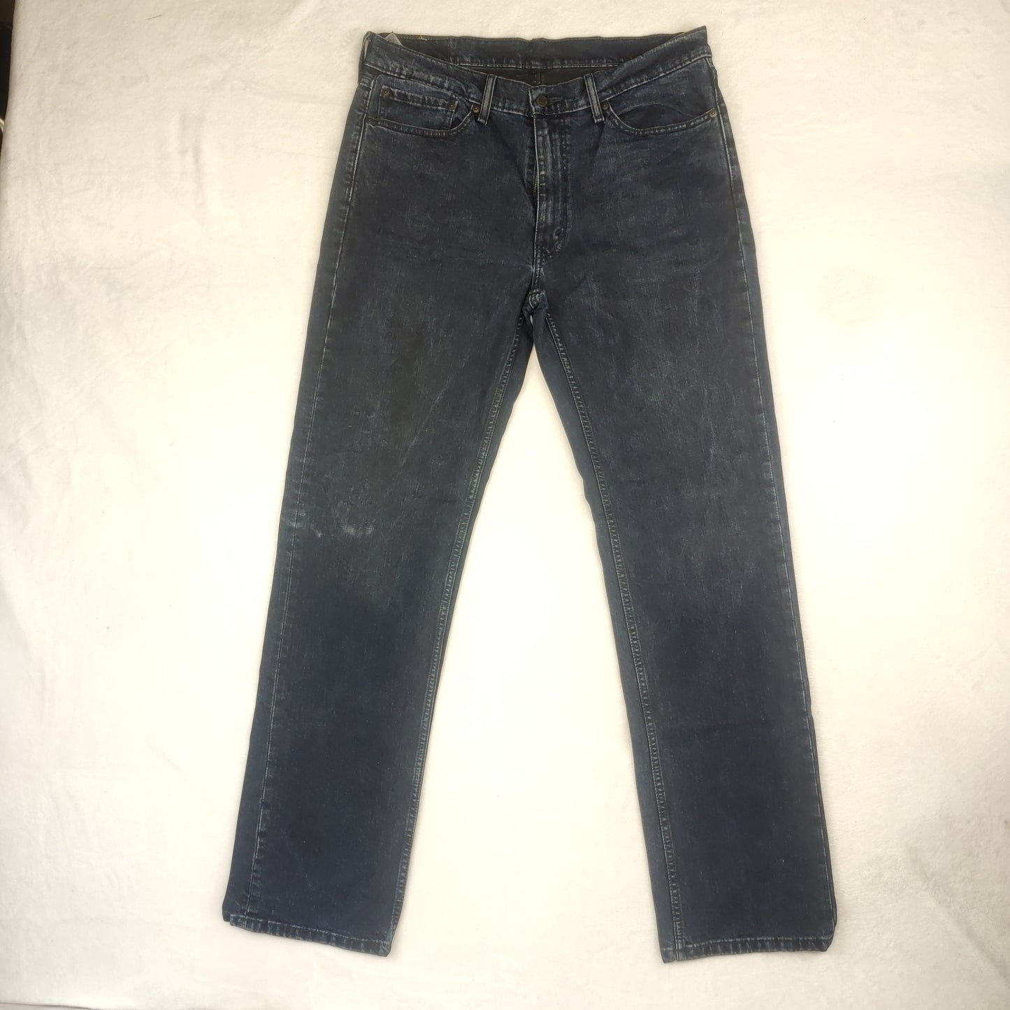 Levi's 511 Slim Fit Dark Blue Denim Jeans Men Size W36/L34