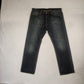 Levi's 504 Regular Straight Dark Blue Denim Jeans Men Size  W36/L30