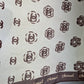 Chanel Vintage White Silk Scarf Women One Size