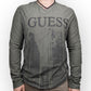 Guess Khaki Green Long Sleeve T-shirt Men Size 2XL