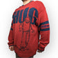 RP55 OUTREK Series Reynolds & Perry Vintage Red Sweater Jumper Men Size XL