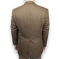 Ralph Lauren Vintage Brown Wool Tweed Blazer Jacket Men Size Large