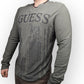Guess Khaki Green Long Sleeve T-shirt Men Size 2XL