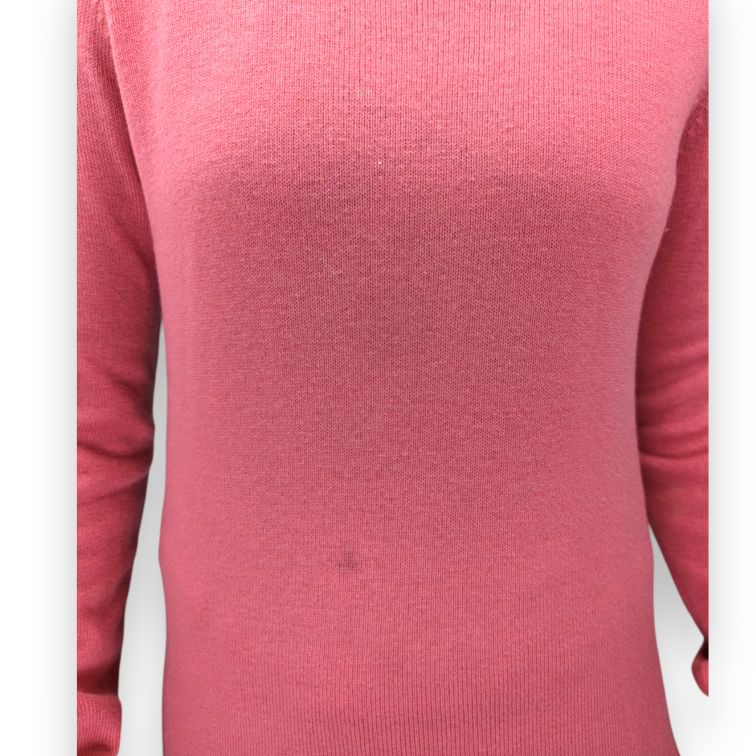 Vineyard Vines Pink Cashmere Crew Neck Pullover Jumper Women Size Medium